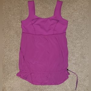 Lululemon Tank Top with a cinched waist